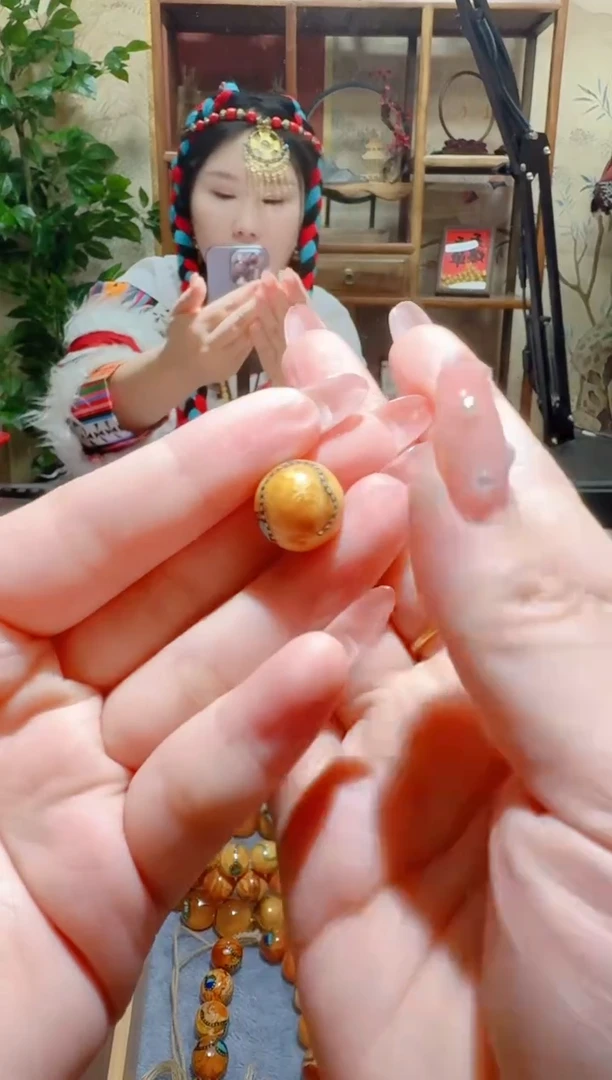 蜜蜡颈饰未镶嵌1288天然蜜蜡珠宝奇石全都保真