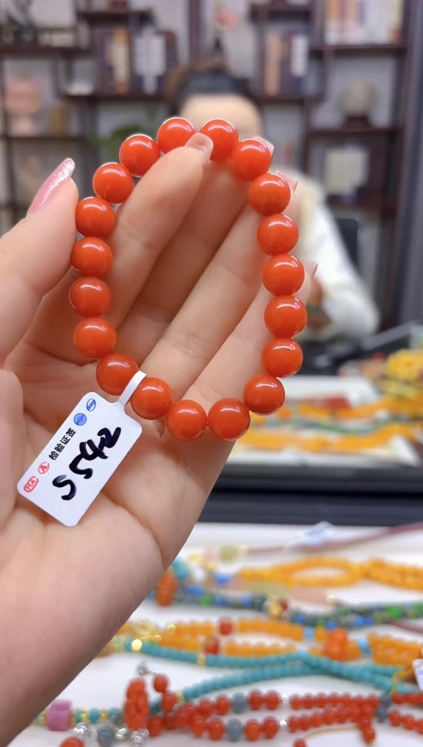 【闪购商品】翡翠手串未镶嵌素款S542