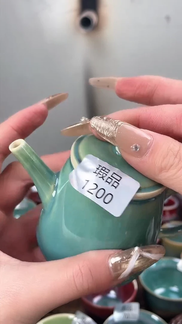 【闪购商品】摆件钧瓷手工茶器窑变