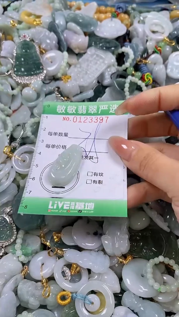 【闪购商品】翡翠颈饰未镶嵌闪购0123397