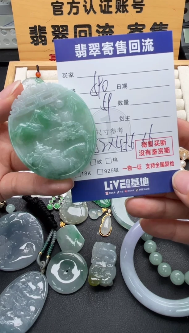 颈饰未镶嵌翡翠10147098