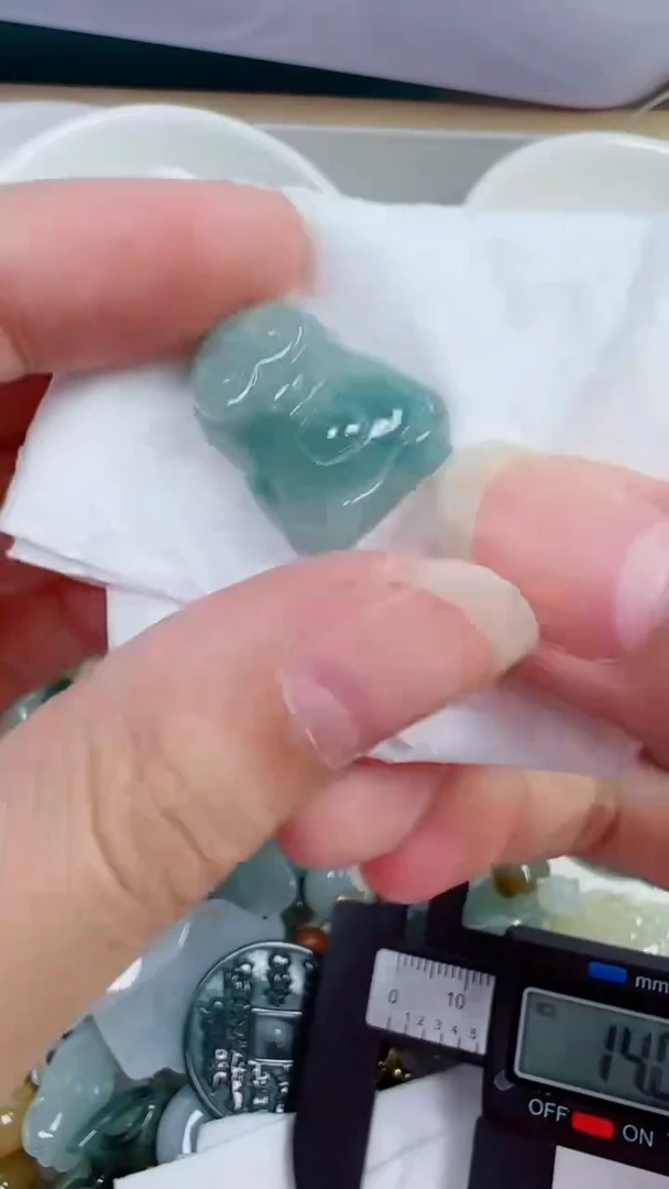 散珠翡翠371号链接，A货翡翠
