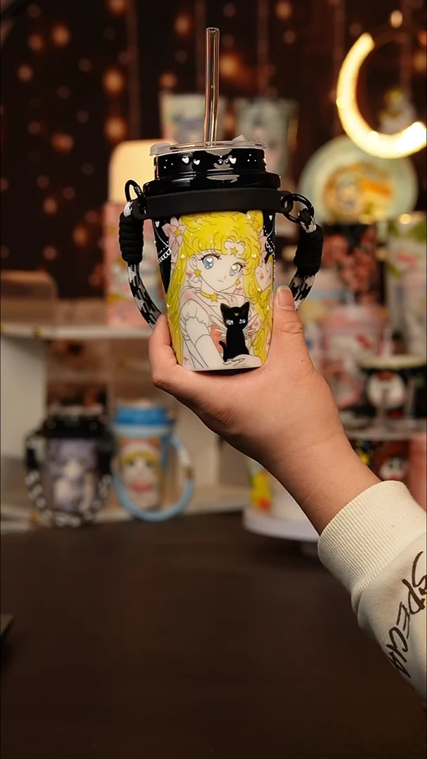 （玉泥）景德镇手工手绘文创陶瓷杯