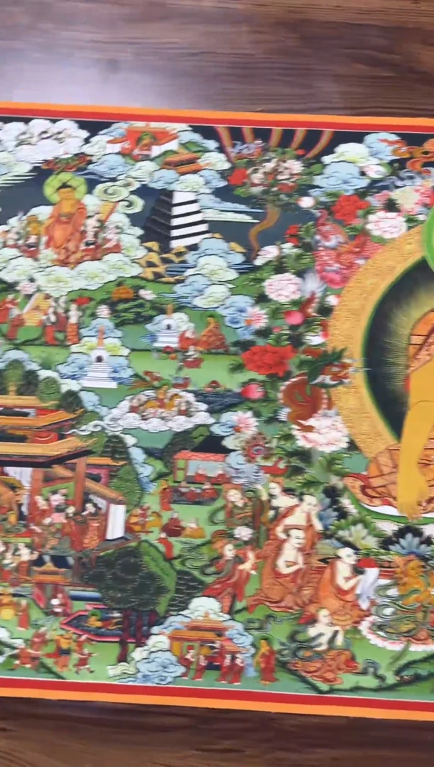 卷轴画晓晓的唐卡tk16