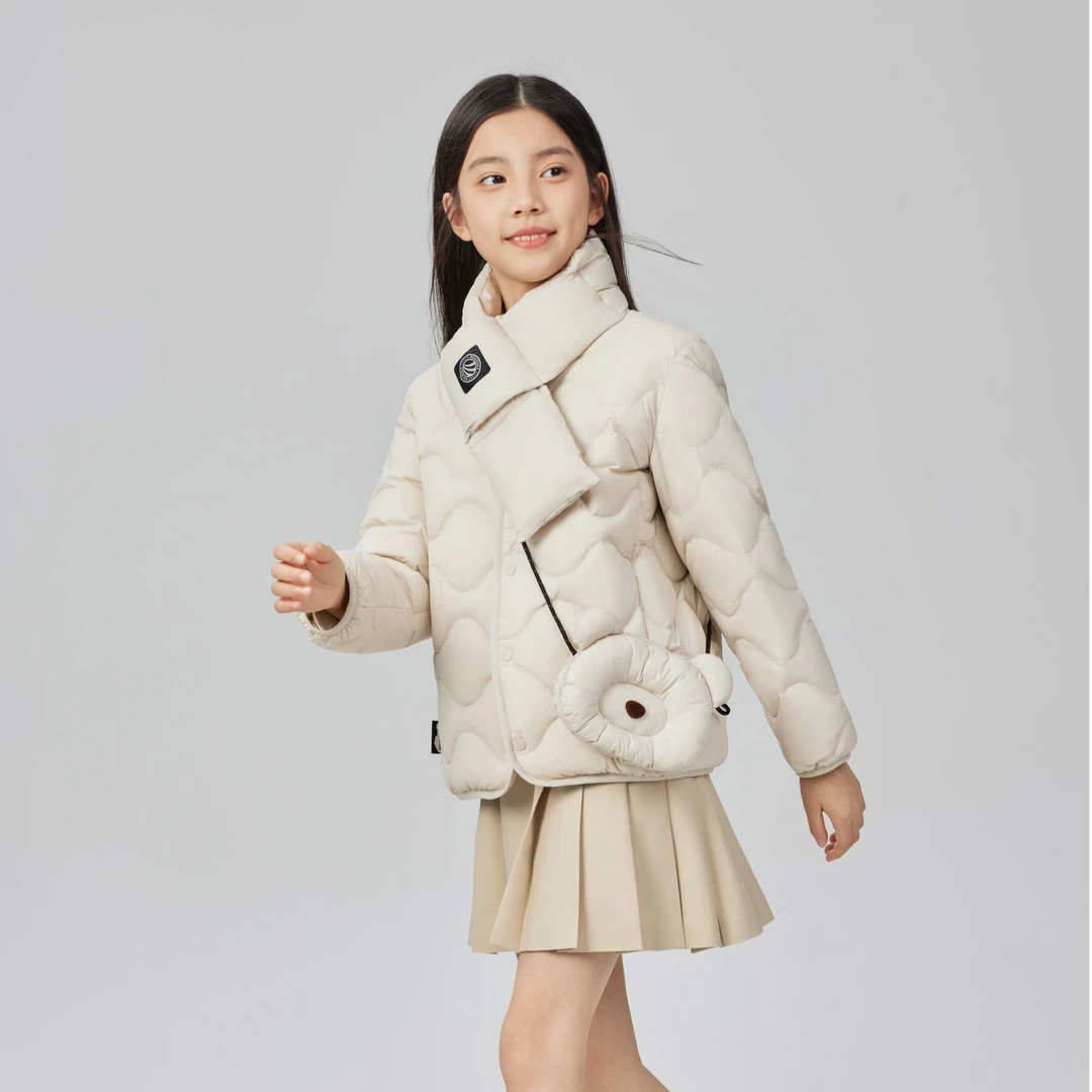 【25商场同款】波司登中国好羽绒薄款单件短款儿童羽绒服T250135030