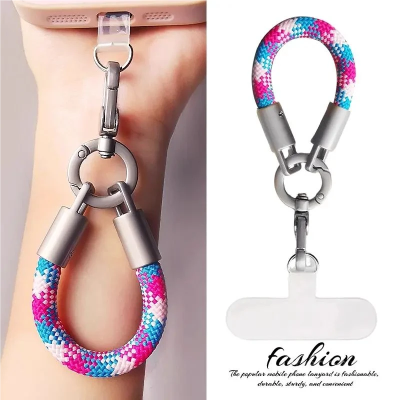 迷你指环款手机挂绳钥匙扣金属挂钩扣结实耐用防丢摔户外装饰挂件