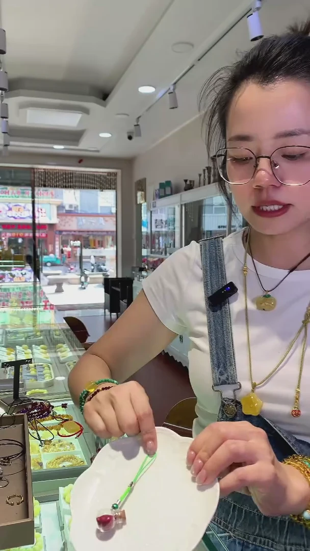 手机链朱砂粉宝宝们