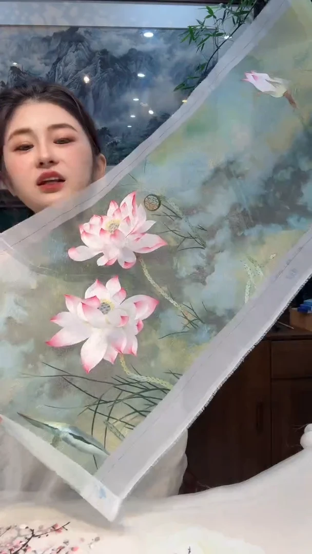 刺绣非遗苏绣手工刺绣单面绣