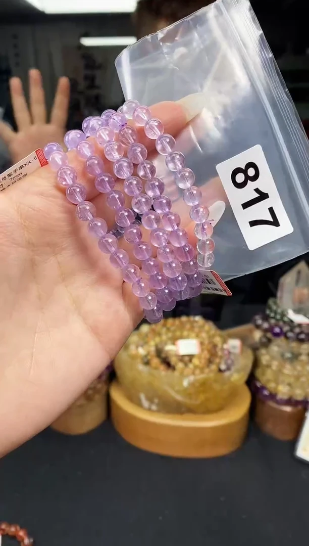 【闪购商品】水晶手串未镶嵌手串817多样性发其一