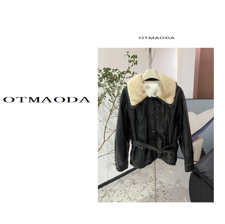 【南瓜定制】N5885-新款气质宽松型加厚款女上衣羽绒服