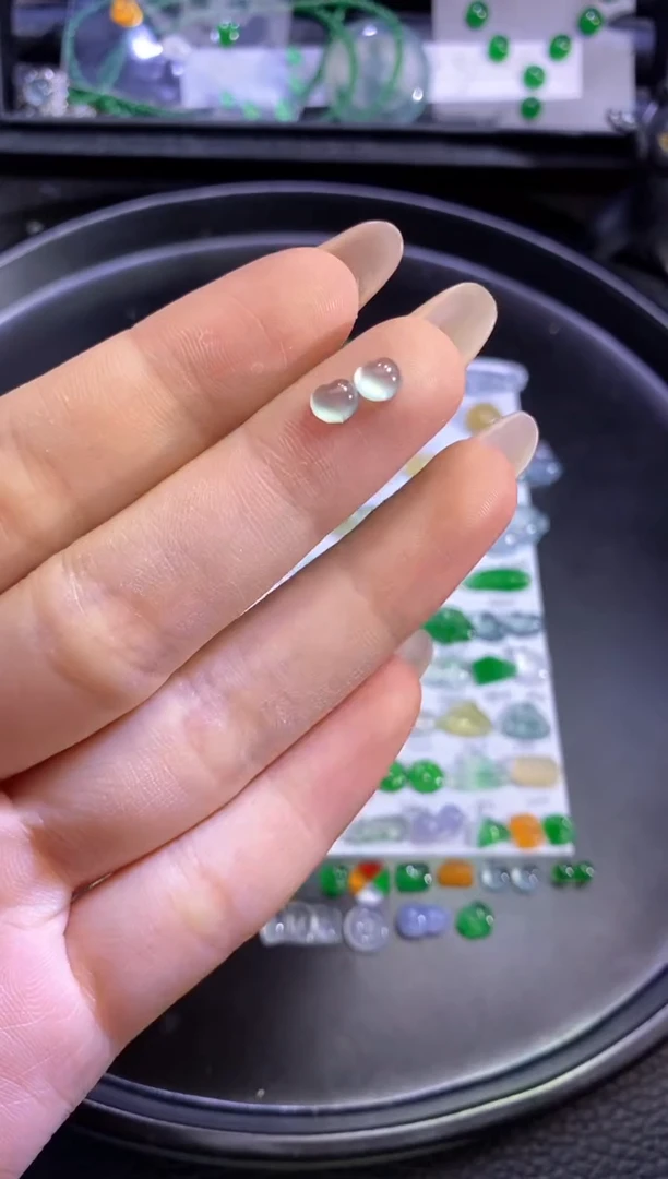 未镶嵌挂件翡翠爱心