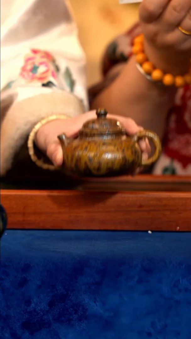 紫砂 宜兴紫砂 GFY 沉香 九变 容天