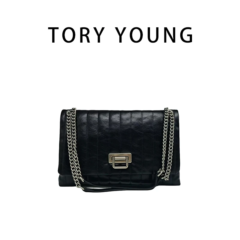 【TY】QYX-9613-黑色 肩包欧美时尚女士小包包洋气包包