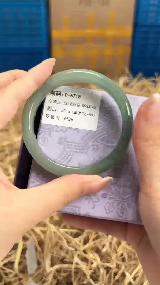 未镶嵌手镯石英质玉D-6718