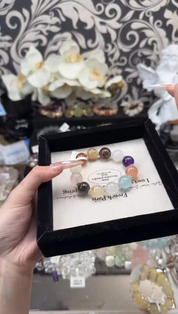 【闪购商品】水晶手链未镶嵌天然水晶 多样性发货