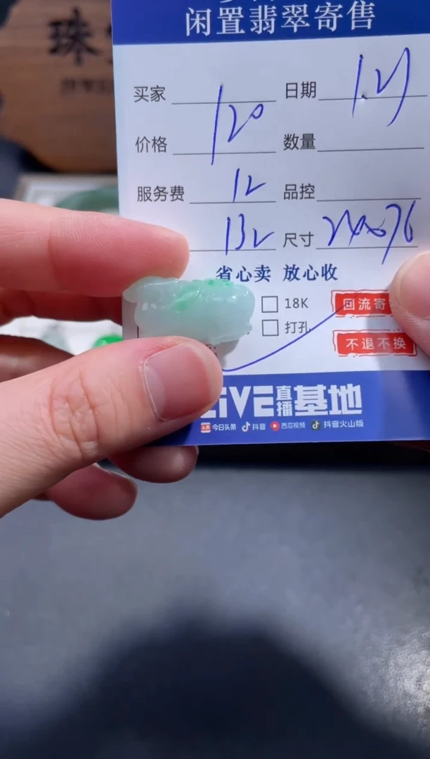 【闪购商品】翡翠颈饰未镶嵌5...........