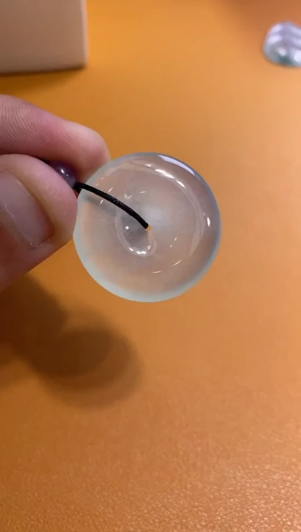 未镶嵌挂件翡翠扣子8500