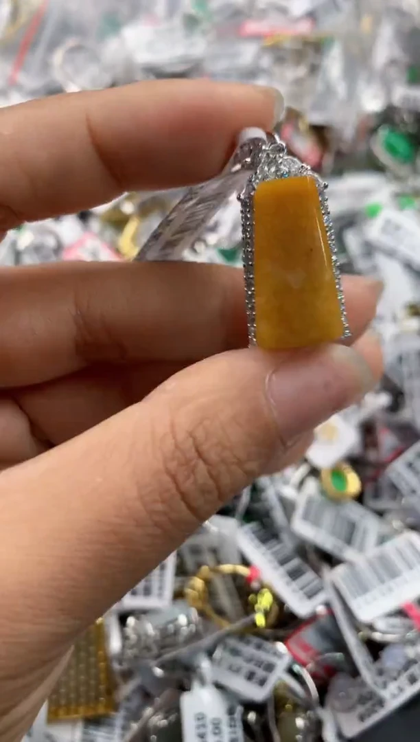 银S925镶嵌戒指翡翠111       8