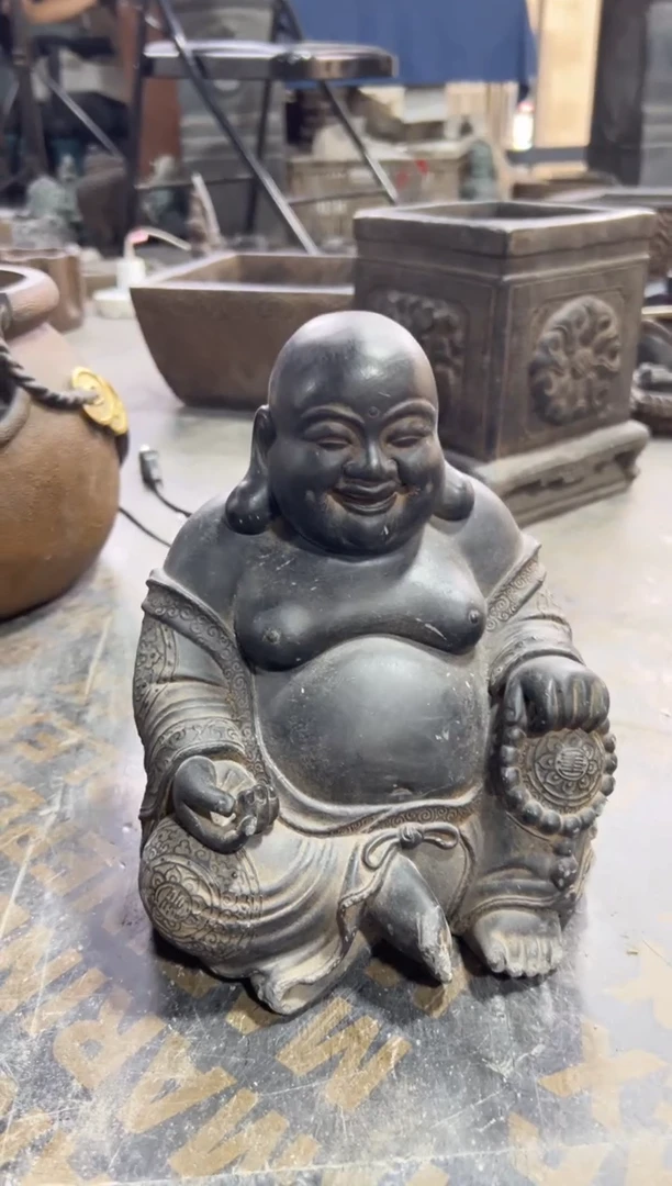 陶土【火山泥】大肚佛