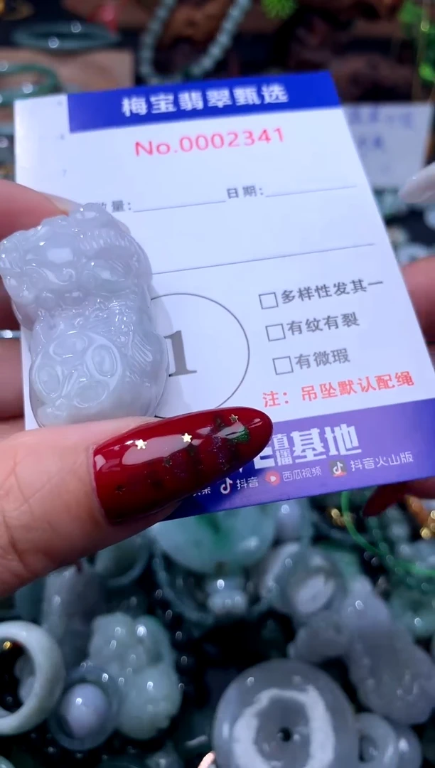 颈饰未镶嵌翡翠一翡翠A货