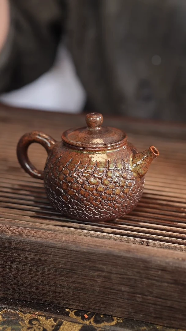 茶壶紫砂原矿手工制作1号140毫升