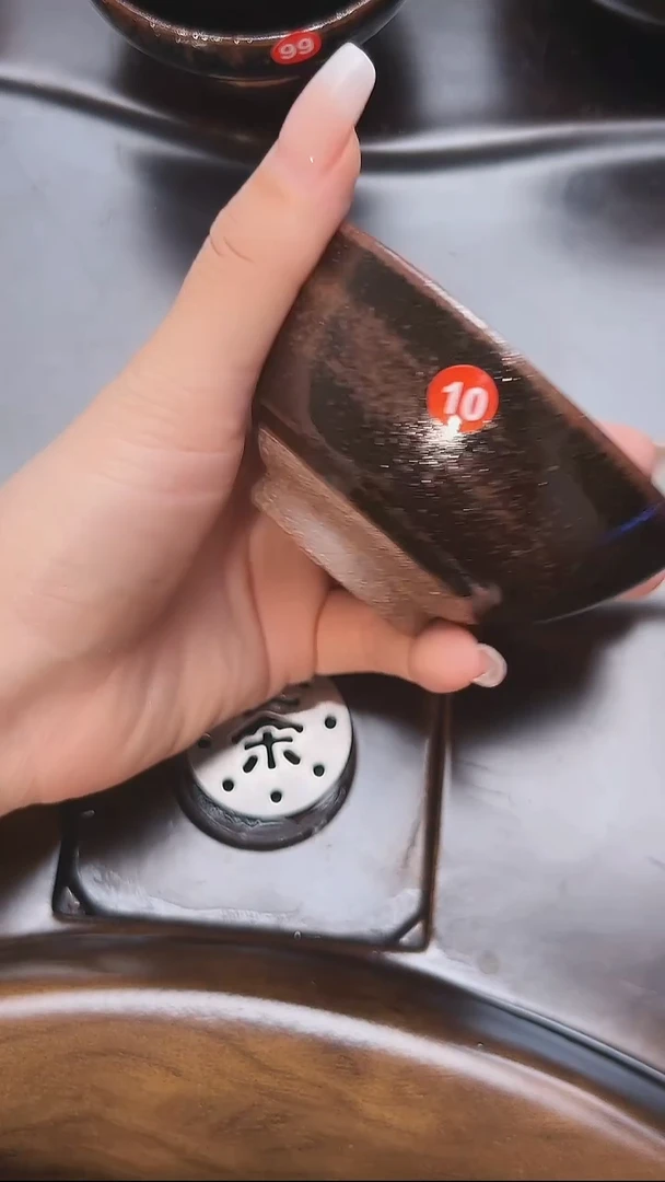 主人杯非遗纯原矿纯手工福福品