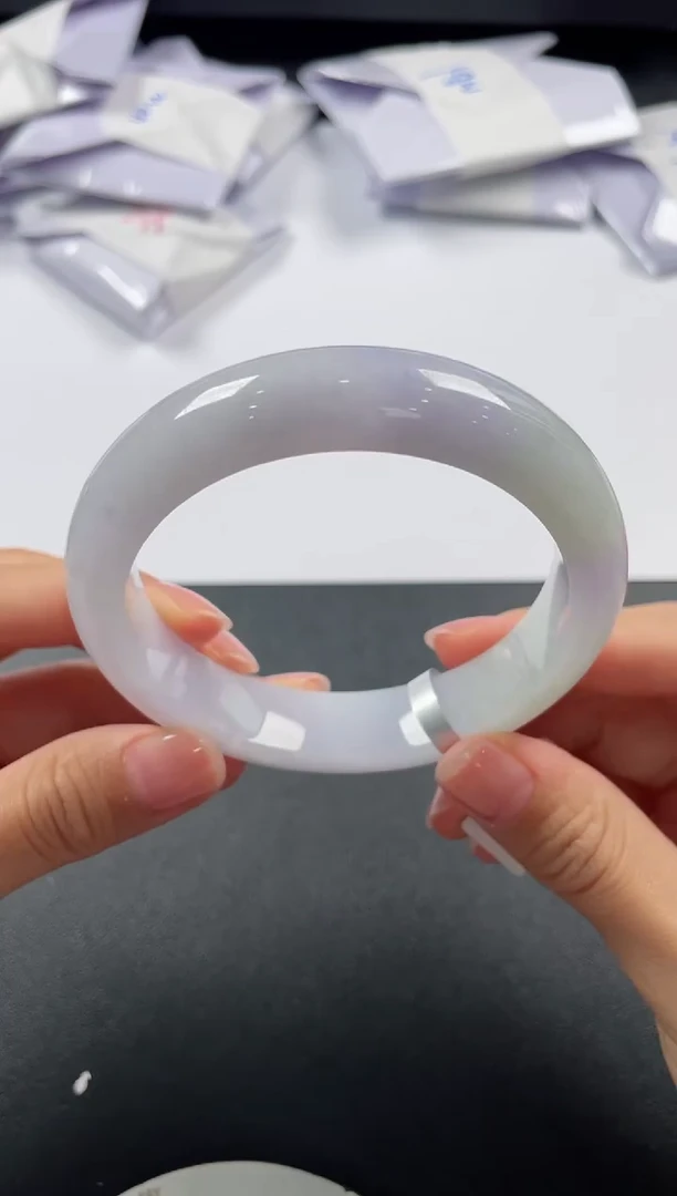 翡翠手镯未镶嵌基地发货H 58+ 6379