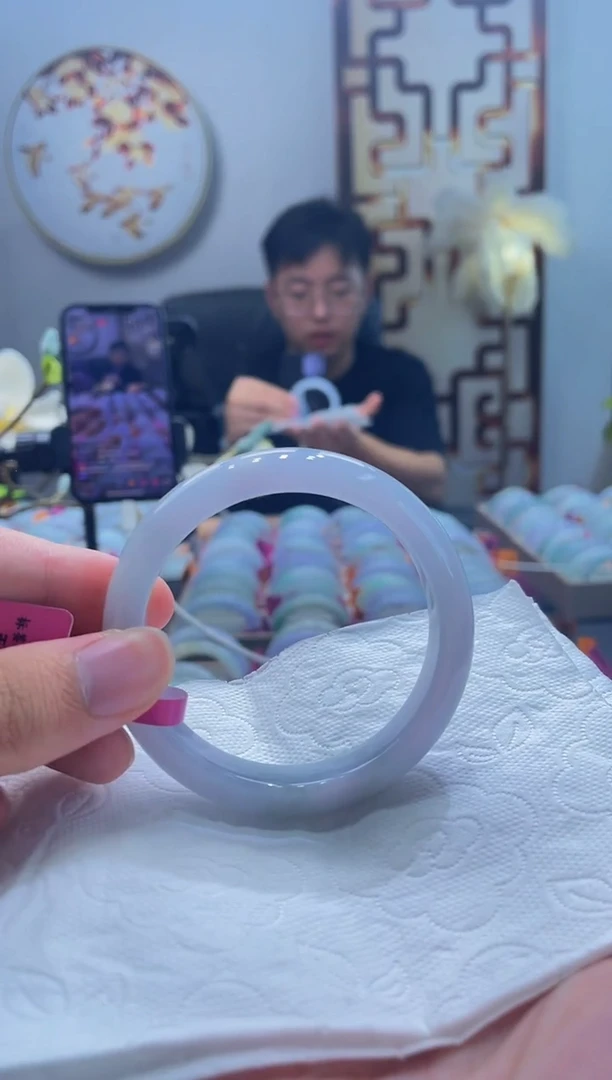 翡翠手镯未镶嵌222-55