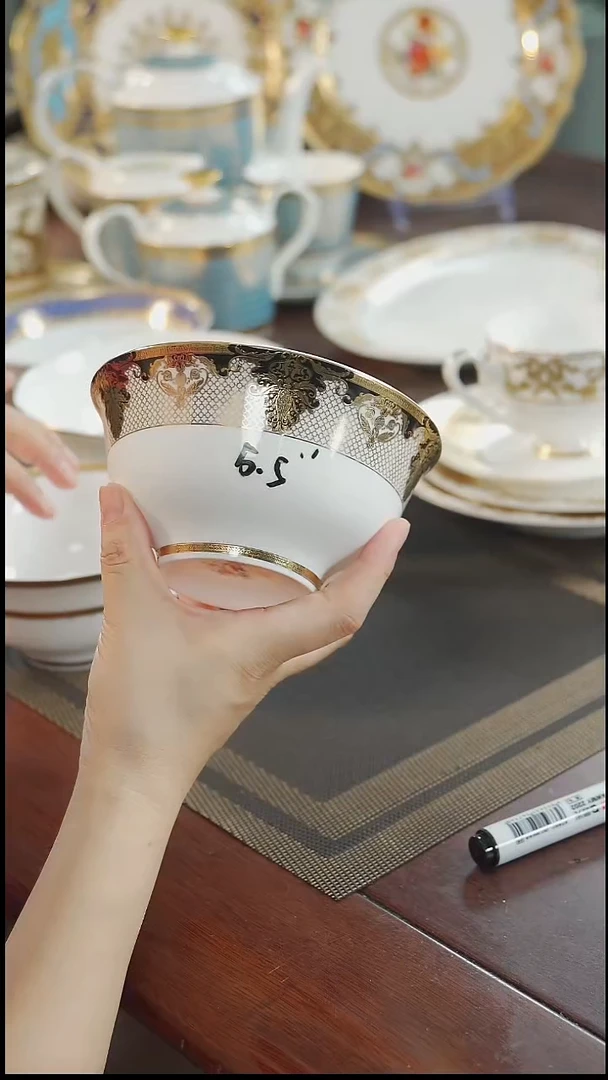 瓷片5.5英寸面碗