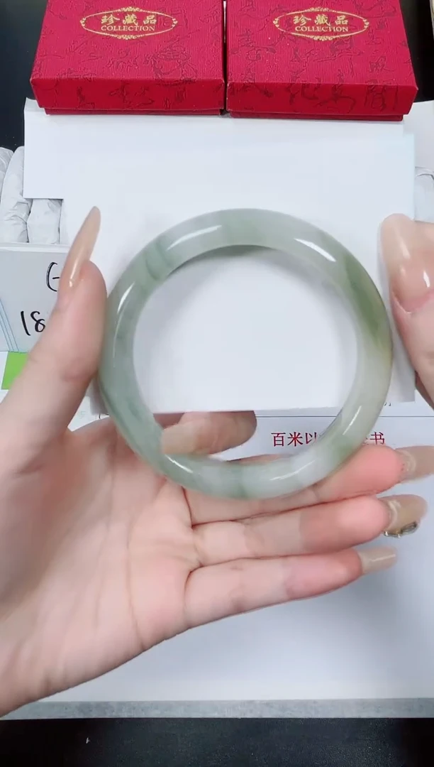 【闪购商品】石英质玉手镯未镶嵌K144-58.2