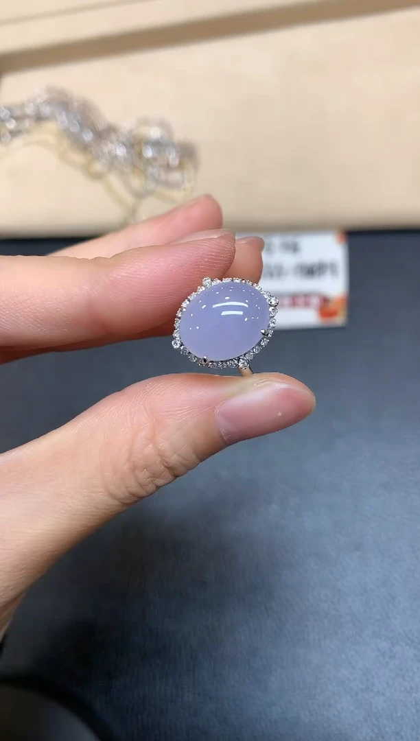 【闪购商品】翡翠戒指18K金镶嵌【无鉴赏期