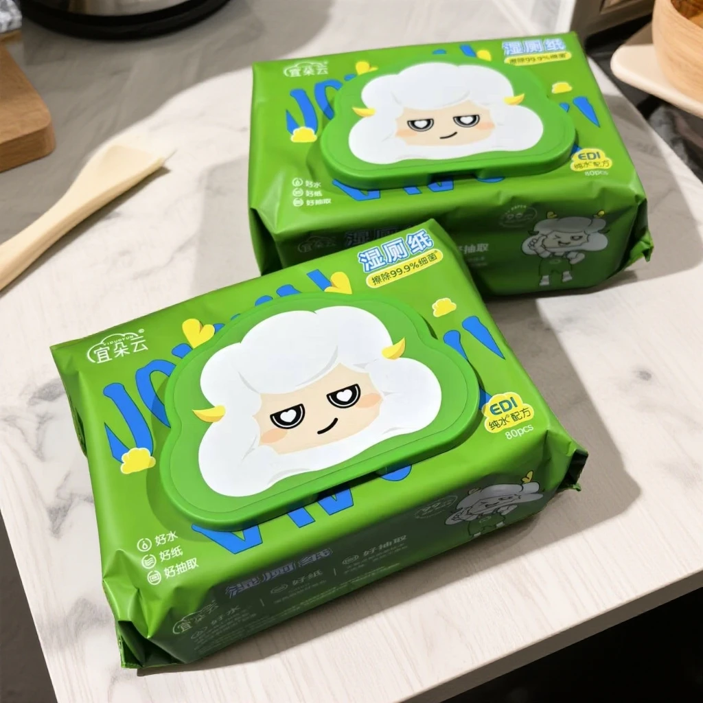 宜朵云纯水配方湿厕纸
