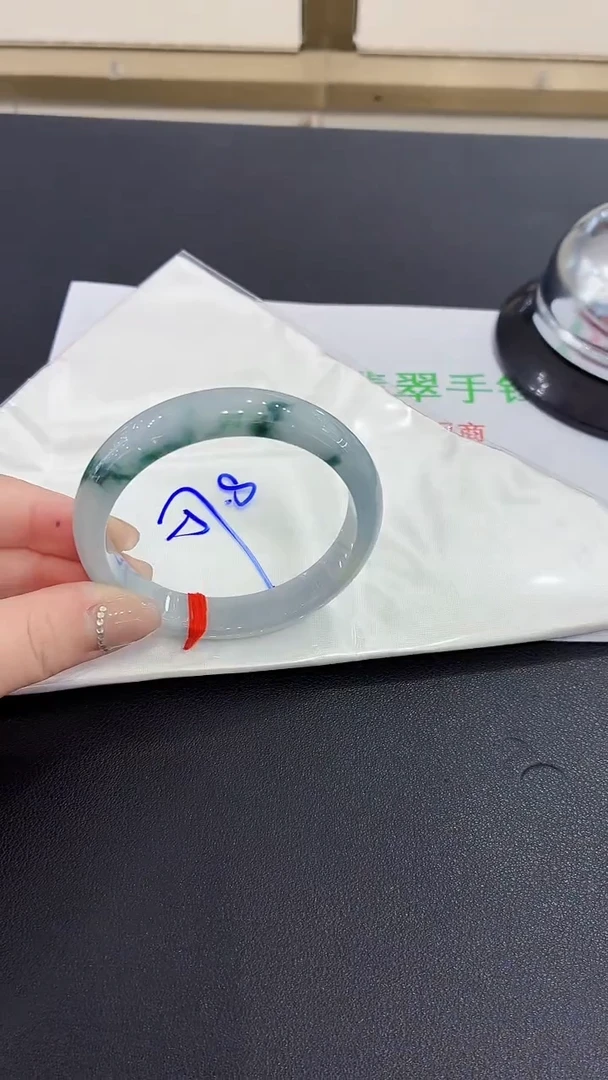 未镶嵌手镯翡翠翡翠手镯57.8