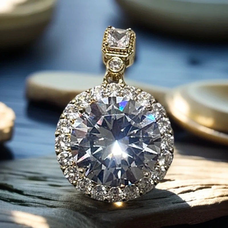 SK187精美白色吊坠配盒子配链子多样性发一