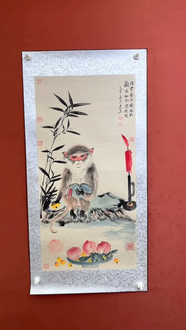 国画老师现场创作  58