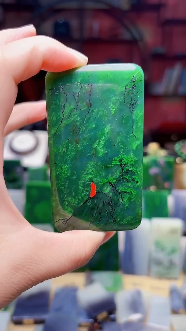 和田玉未镶嵌挂件101