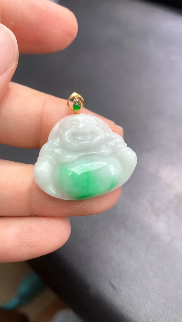 翡翠未镶嵌颈饰吊坠