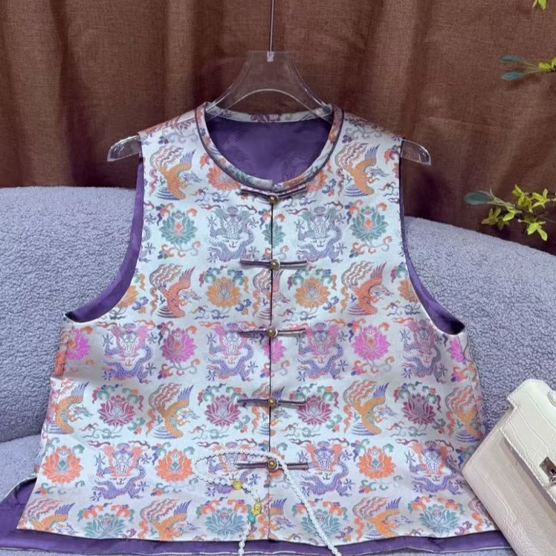 2024新款秋季新中式国风女装马甲-2025C0003-倩倩