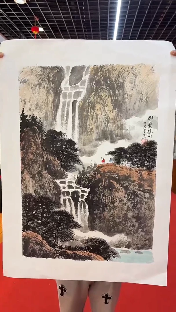 国画周建真老师绘画作品24-5