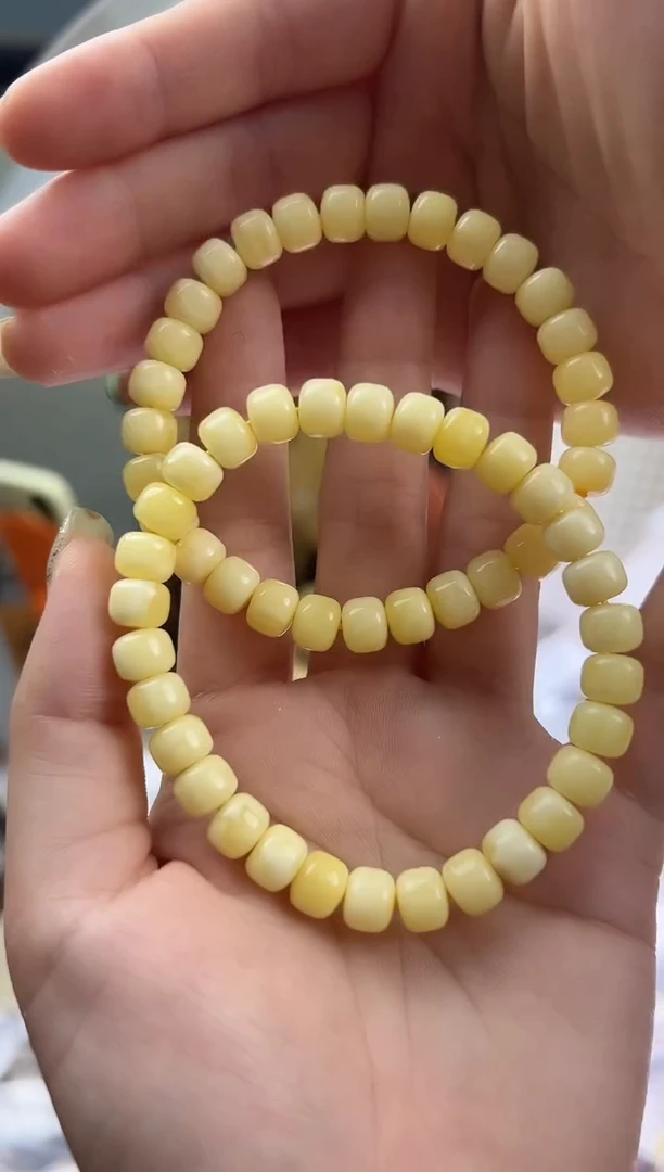 未镶嵌蜜蜡裸石蜜蜡手串多样性发一条