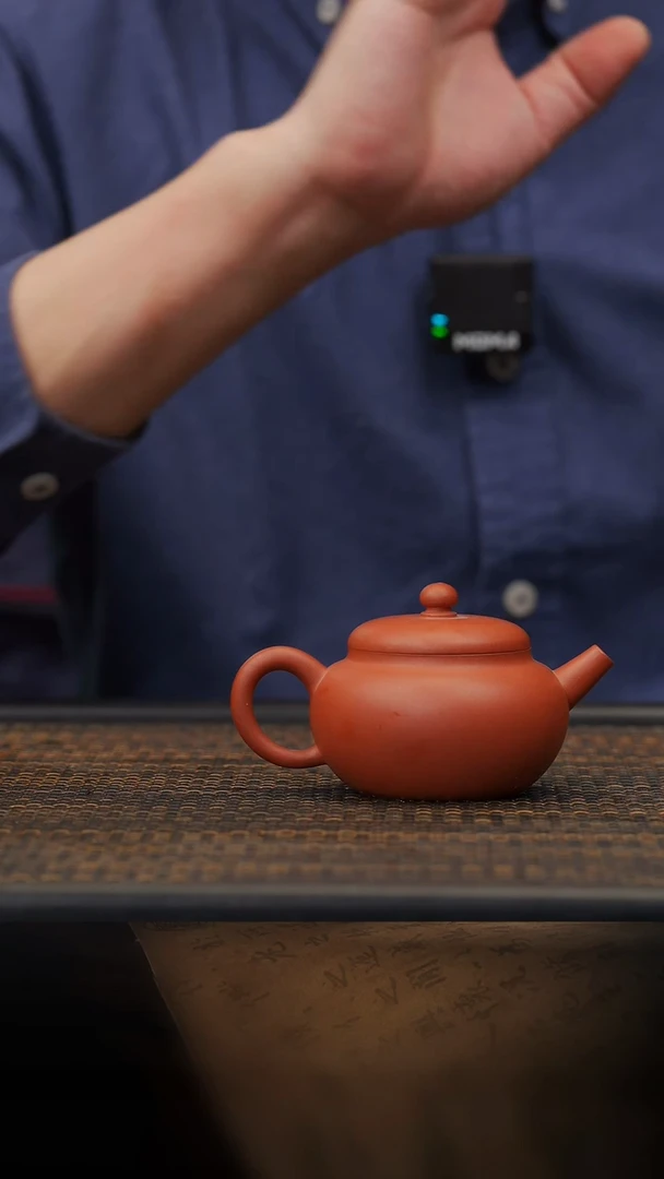 【闪购商品】紫砂茶壶20空山造器 清水泥/圆珠