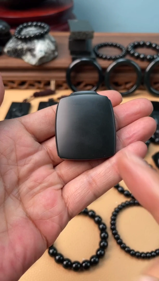 未镶嵌手链和田玉新疆和田玉皮勒村塔青无事牌