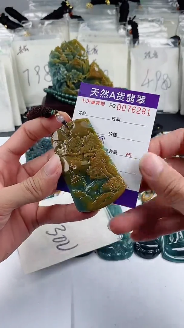 【闪购商品】翡翠颈饰未镶嵌
