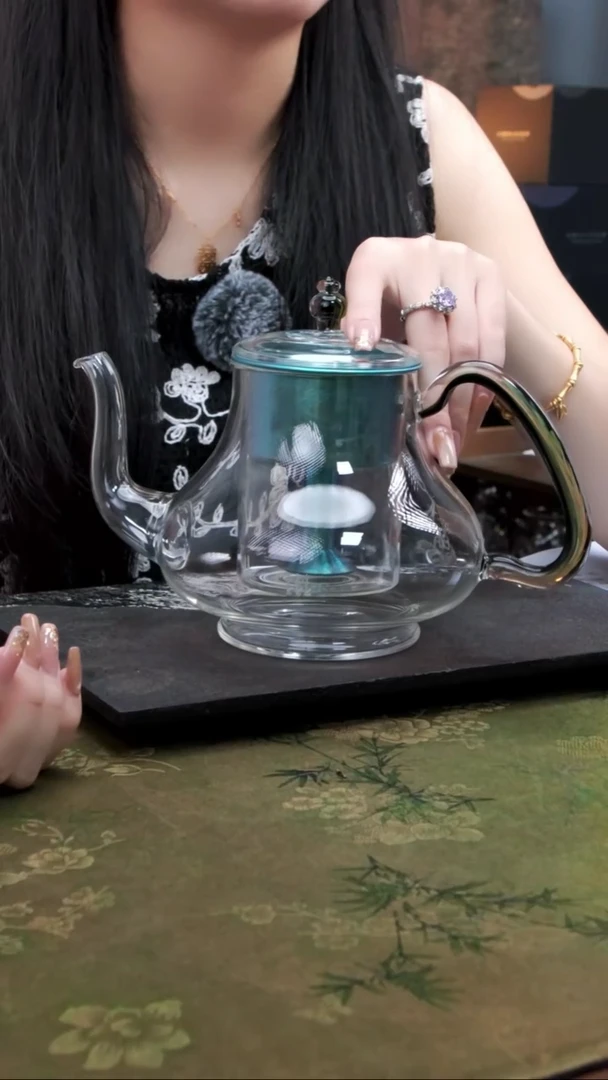 禾器 凤梨壶/钛内胆/凤尾青绿