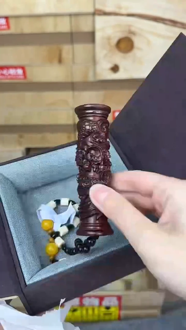 品茗文玩阁龙柱手把件链接@@SP143