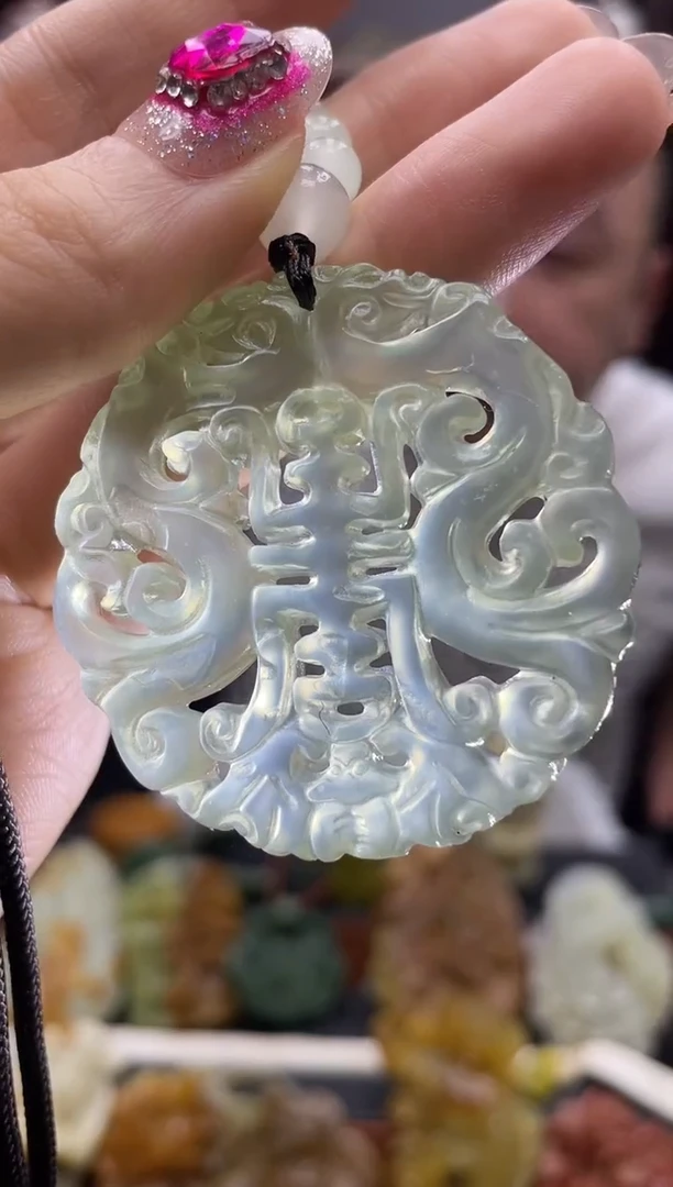 未镶嵌岫玉吊坠·多样性发*货拍一发一