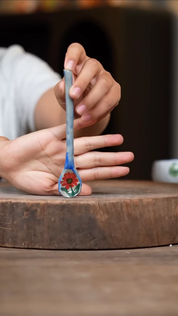 瓷片景德镇高温釉下彩（食品级）