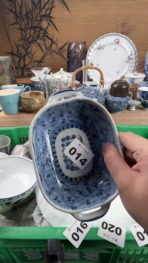 瓷片左*瓷器      014