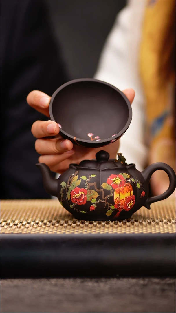 YHY87云雾天青 青蛙莲子（一壶一杯）