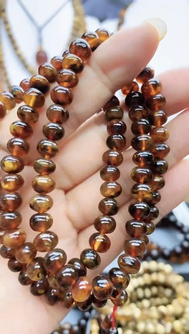 【闪购商品】琥珀颈饰未镶嵌7琥珀